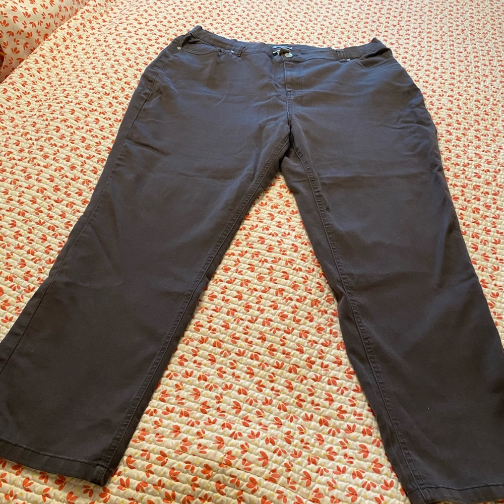 Catherine’s Sateen Gray Pants
